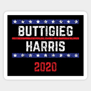 Pete Buttigieg 2020 and Kamala Harris on the one ticket Magnet